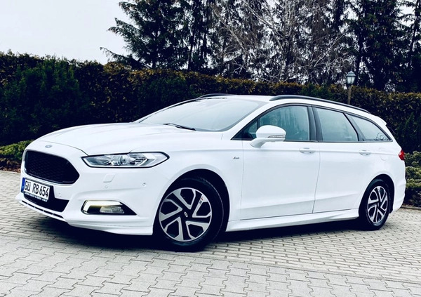 Ford Mondeo cena 72900 przebieg: 169823, rok produkcji 2019 z Rajgród małe 781